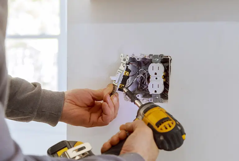 Electrical Outlet and Light Switch Replacement – Bolingbrook, IL